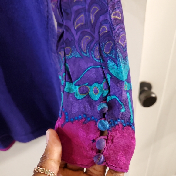 vintage Umi Collections by Anne Crimmins sweater/blouse size S - Picture 5 of 10